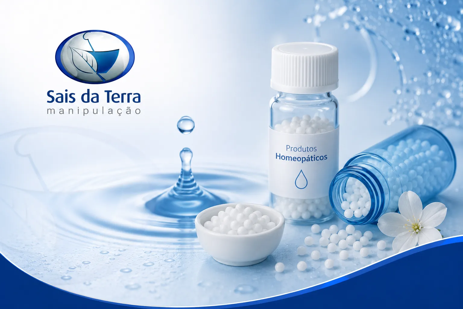 Preparações homeopáticas na Sais da Terra em Santos